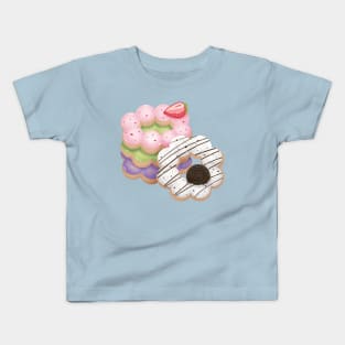 Sweet Mochi Donuts Kids T-Shirt